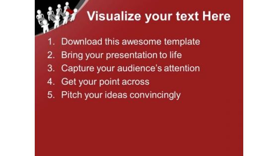 Do The Team Efforts This New Year PowerPoint Templates Ppt Backgrounds For Slides 0513