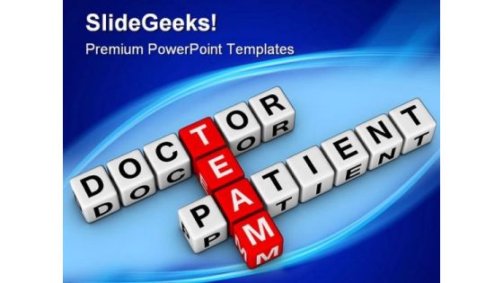Doctor And Patient Team Hospitality PowerPoint Templates And PowerPoint Backgrounds 0211