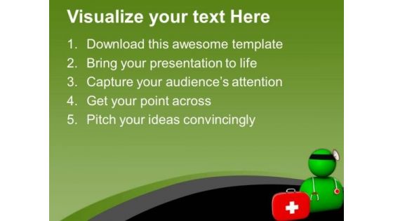 Doctor Is Life Saver PowerPoint Templates Ppt Backgrounds For Slides 0813