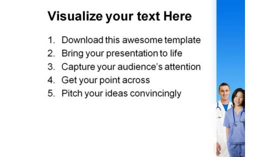 Doctors Team Health PowerPoint Templates And PowerPoint Backgrounds 0711