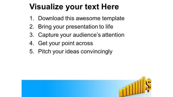 Dollar And Graph Business PowerPoint Templates And PowerPoint Themes 1112