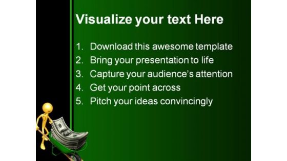 Dollar Business PowerPoint Template 0610