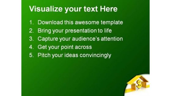 Dollar Deal Real Estate PowerPoint Templates And PowerPoint Themes 0812