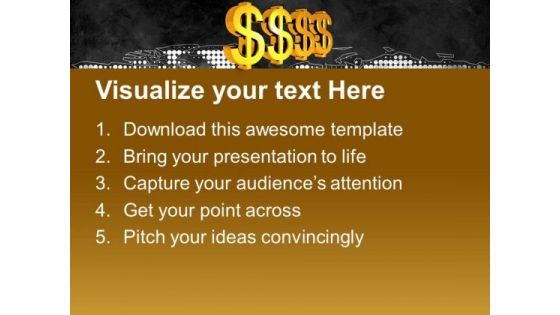 Dollar Growth Finance PowerPoint Templates And PowerPoint Themes 0912