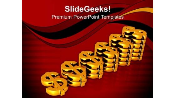Dollar Growth Graph Success PowerPoint Templates And PowerPoint Themes 0712