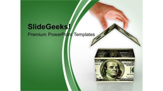 Dollar House Financial Savings PowerPoint Templates Ppt Backgrounds For Slides 0313 Dollar House Financial Savings PowerPoint Templates Ppt Backgrounds For Slides 0313