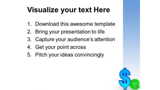 Dollar Internet Business PowerPoint Templates And PowerPoint Themes 1012