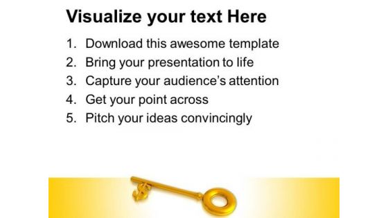 Dollar Key Finance PowerPoint Templates And PowerPoint Themes 1012