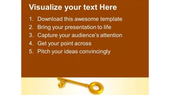 Dollar Key Finance PowerPoint Templates And PowerPoint Themes 1012