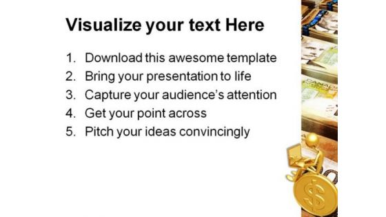 Dollar Money PowerPoint Templates And PowerPoint Backgrounds 0711