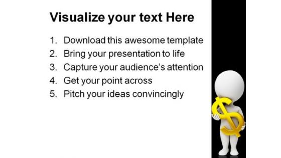 Dollar People Money PowerPoint Themes And PowerPoint Slides 0411