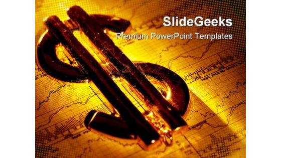 Dollar Sign01 Finance PowerPoint Backgrounds And Templates 1210