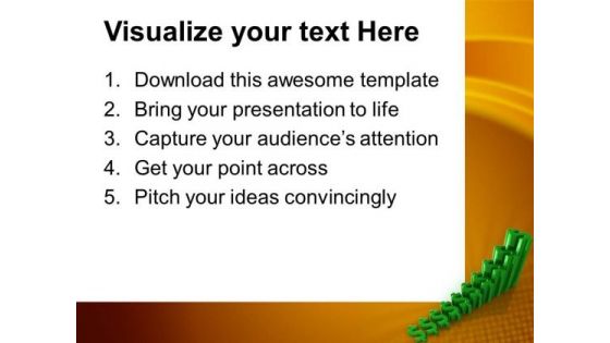 Dollar Sign Growth Business PowerPoint Templates And PowerPoint Themes 0912