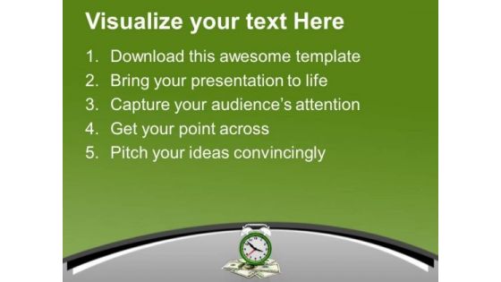 Doller Growth Depends On Time PowerPoint Templates Ppt Backgrounds For Slides 0513
