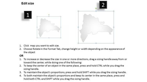Dominican Republic Country PowerPoint Maps