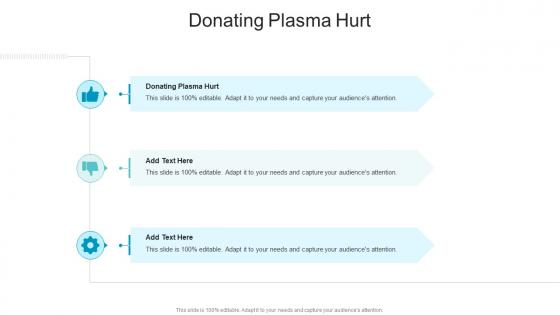 Donating Plasma Hurt In Powerpoint And Google Slides Cpb