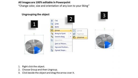 Donut Pie Chart For Data Comparisons 8 Stages Example Business Plan PowerPoint Slides