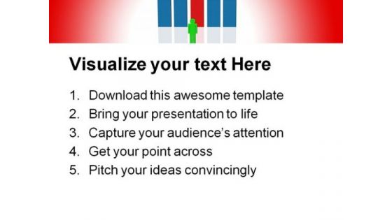 Door To Success Business PowerPoint Templates And PowerPoint Backgrounds 0611