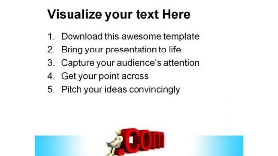 Dot Com Computer PowerPoint Themes And PowerPoint Slides 0511