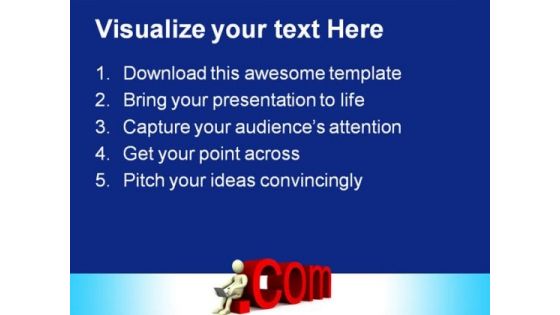 Dot Com Computer PowerPoint Themes And PowerPoint Slides 0511