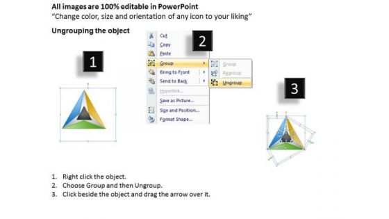 Doughnut Shape With 3 Stages Ppt How To Construct Business Plan PowerPoint Templates