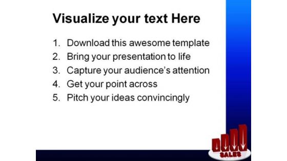 Down Sales Business PowerPoint Themes And PowerPoint Slides 0711