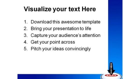 Download Arrow Target Interent PowerPoint Templates And PowerPoint Backgrounds 0611