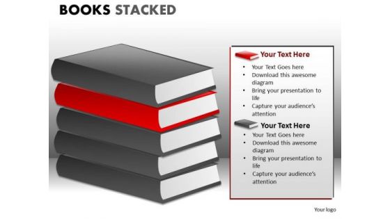 Download Books PowerPoint Graphics Slides