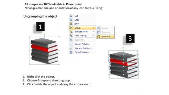 Download Books PowerPoint Graphics Slides