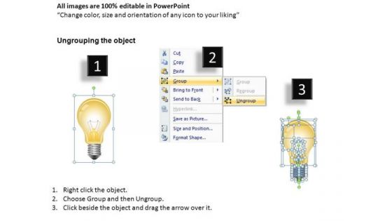 Download Bulbs Business Idea PowerPoint Slides And Ppt Diagram Templates