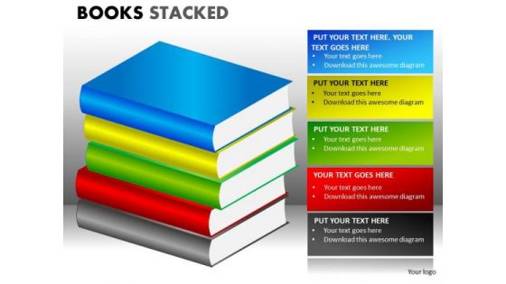 Download Editable Books Clipart PowerPoint Templates