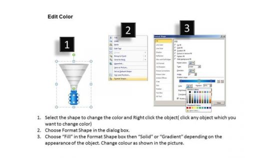Download Editable Funnel PowerPoint Slides And Ppt Template Diagrams