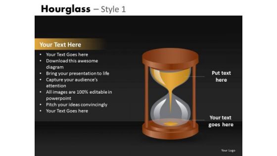 Download Hourglass Time PowerPoint Templates