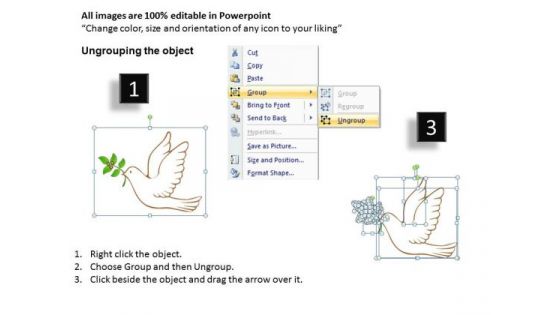 Download Peace Dove PowerPoint Templates