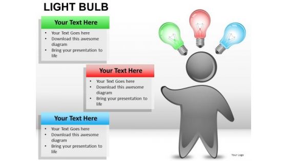 Drawing Light Bulb PowerPoint Slides And Ppt Diagram Templates