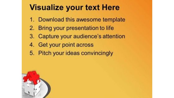 Dream Home Solution In Real Estate PowerPoint Templates Ppt Backgrounds For Slides 0413