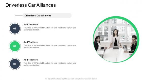 Driverless Car Alliances In Powerpoint And Google Slides Cpb