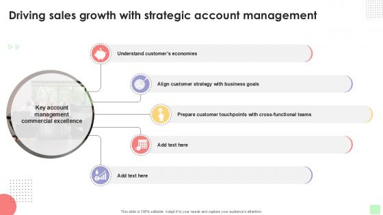 Driving Sales Growth With Detailed Business Account PPT Sample Strategy SS V