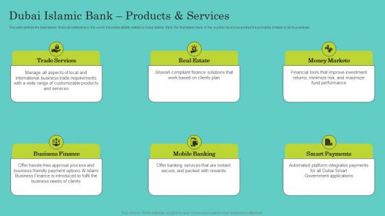 Dubai Islamic Bank Products And Services Comprehensive Guide To Islamic Template Pdf
