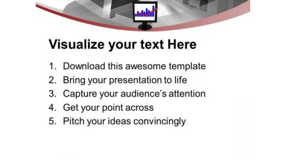E-business Progress Bar Graph Accounting PowerPoint Templates Ppt Backgrounds For Slides 0113