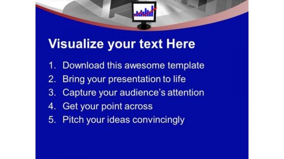 E-business Progress Bar Graph Accounting PowerPoint Templates Ppt Backgrounds For Slides 0113