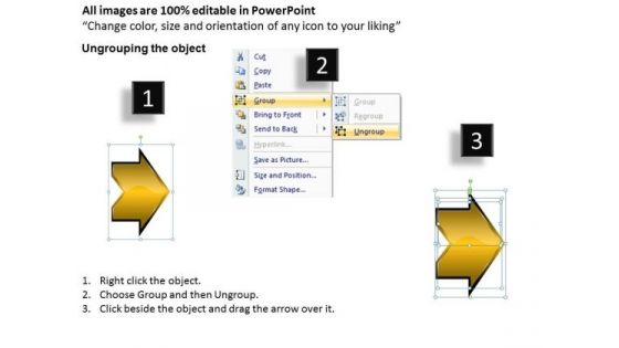 E Business PowerPoint Presentation Losses Eight Steps Flowchart Maker Templates