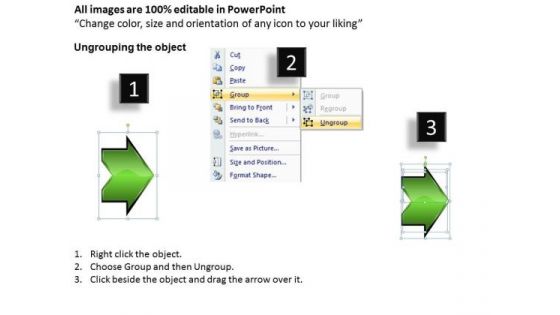 E Business PowerPoint Presentation Losses Eight Steps Technical Flow Chart Slides
