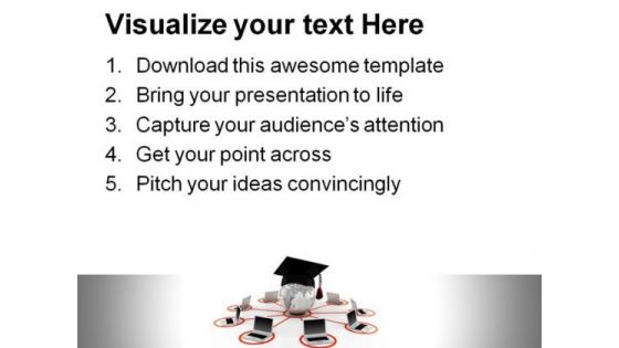 E Learning Concept Law PowerPoint Themes And PowerPoint Slides 0311