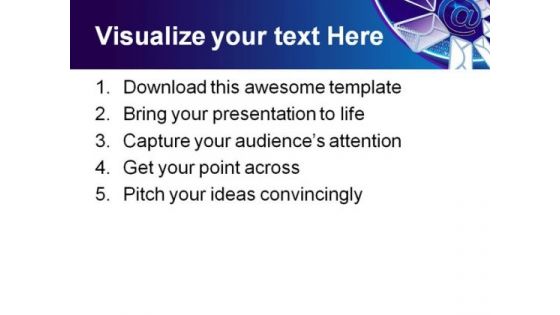 E Mail And Internet Computer PowerPoint Templates And PowerPoint Backgrounds 0611