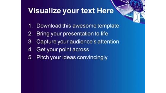E Mail And Internet Computer PowerPoint Templates And PowerPoint Backgrounds 0611