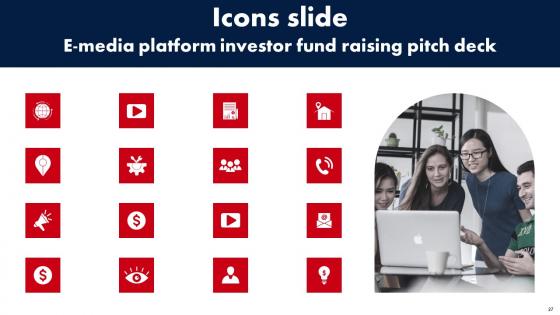 E Media Platform Investor Fund Raising Pitch Deck Ppt PowerPoint Presentation Complete Deck With Slides