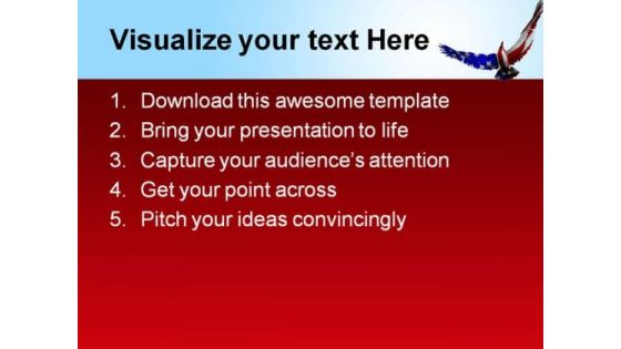 Eagle Animal PowerPoint Template 1110