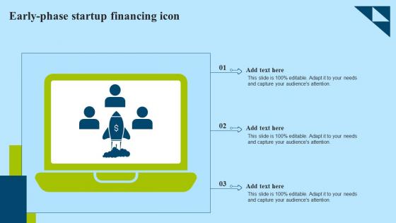 Early Phase Startup Financing Icon Slides Pdf Early Phase Startup Financing Icon Slides Pdf