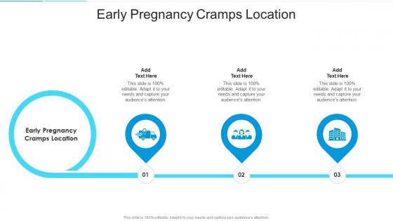 Early Pregnancy Cramps Location In Powerpoint And Google Slides Cpb